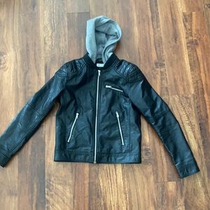 H&M kids leatherette jacket